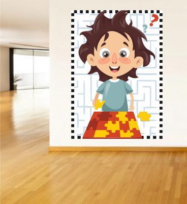 Akıl ve Zeka Oyunları Sınıfı Poster ve Duvar Giydirmeleri