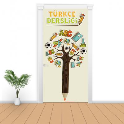 Türkçe Sınıfı Kapı Giydirme Çeşitleri