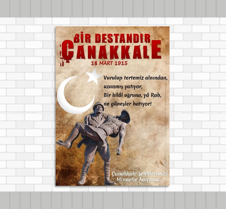 Bir Destandır Çanakkale Posteri