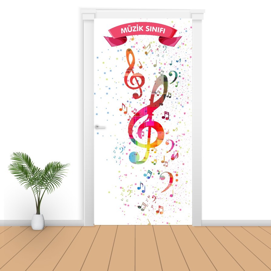 Kapı Giydirme Müzik Sınıfı K12