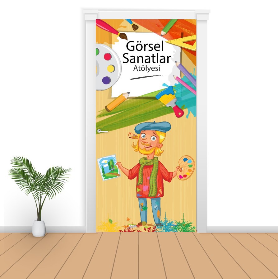 Görsel Sanatlar Kapı Giydirme K7