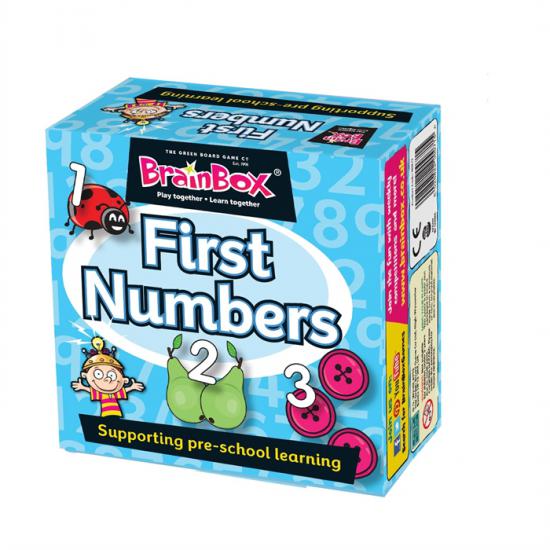 BrainBox İlk Sayılarım (First Numbers) - İNGİLİZCE - FIRSAT ÜRÜNÜ (Kutu Hasarlı)