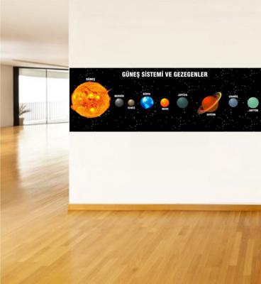 Güneş Sistemi ve Gezegenler Poster ve Duvar Giydirme