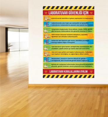 Laboratuvar Kuralları Posteri