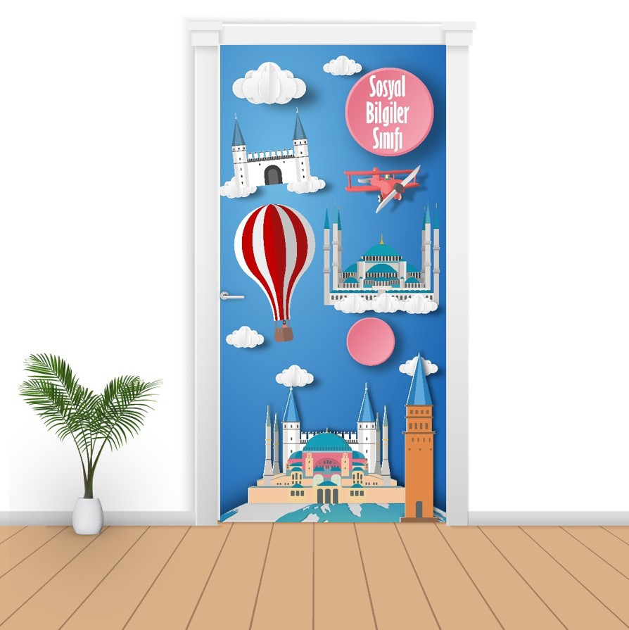 Kapı Giydirme Sosyal Bilgiler Sınıfı K11