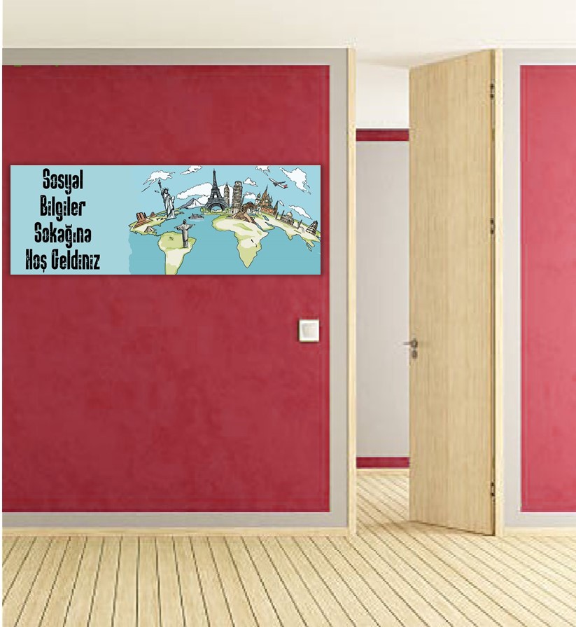 Sosyal Bilgiler Sokağı Kiriş Yazısı 4